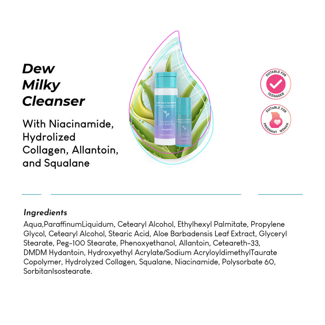 Envygreen Dew Milk Cleanser | 30 ml