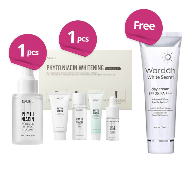 [Mega Combo] NACIFIC Free WARDAH Day Cream