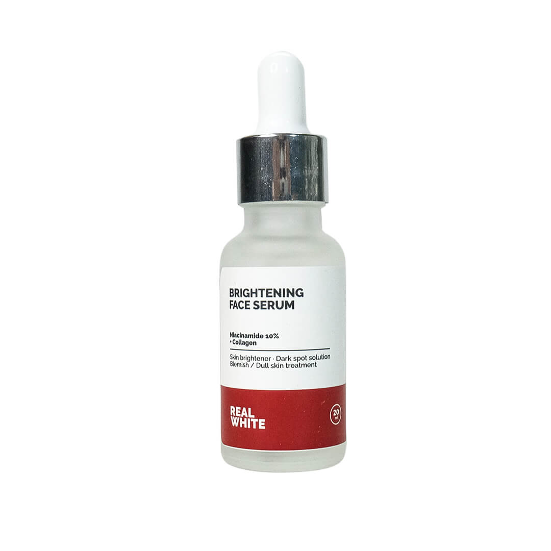 Real White Niacinamide 10% + Collagen Brightening Face Serum | 20 ml