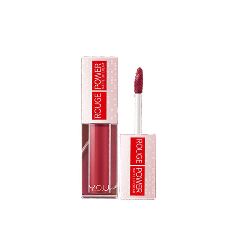 Y.O.U Rouge Power Matte Lip Cream - R476 Passion