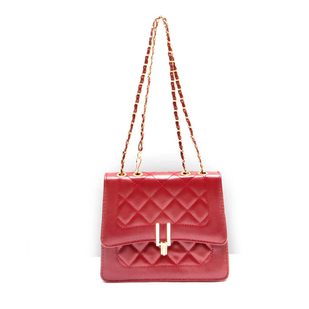 Sophie Martin Claire Maroon Bag