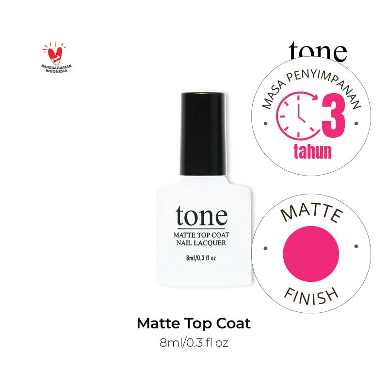 Tone Nail Matte Top Coat | 8 ml