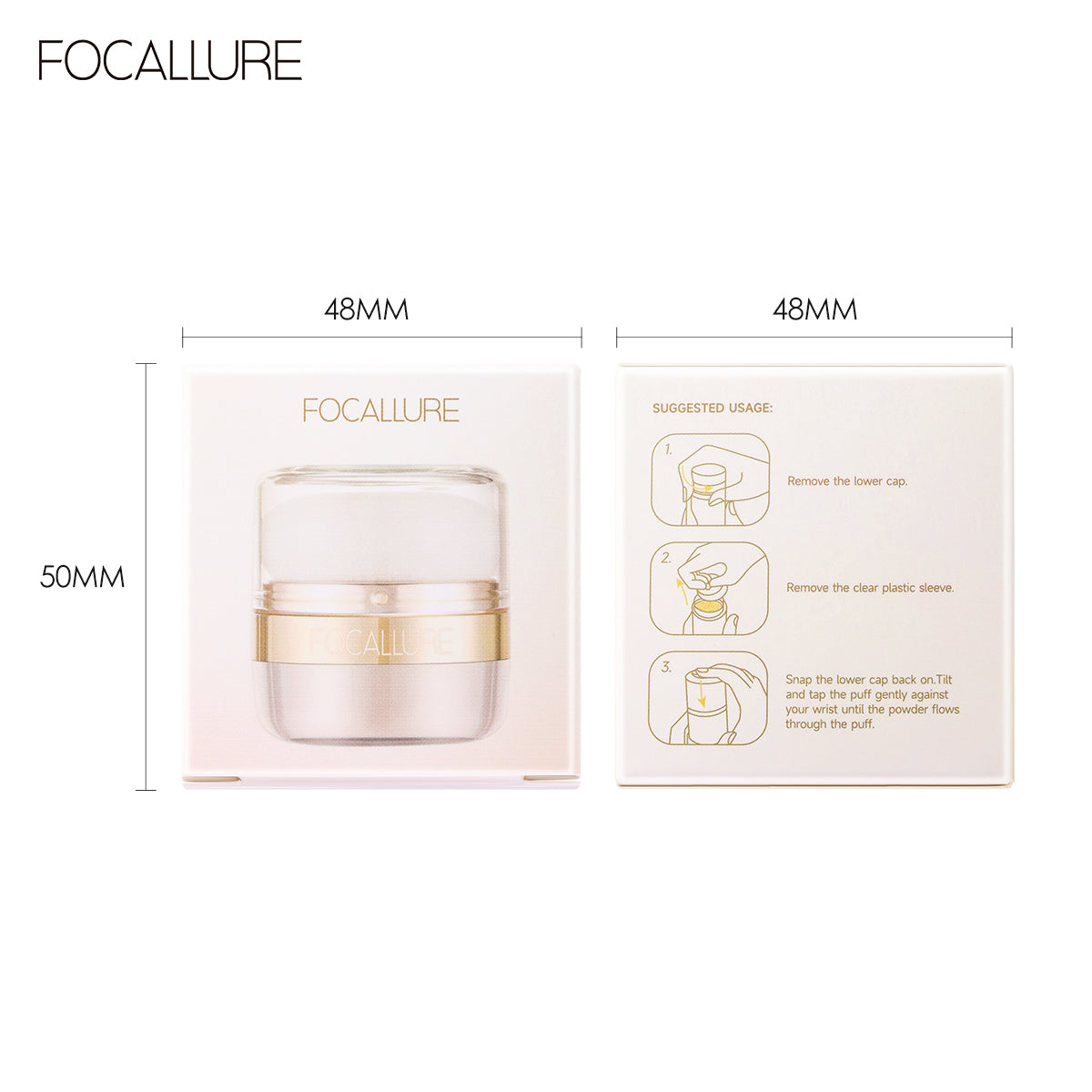 FOCALLURE INSTANT RETOUCH SETTING POWDER FA259-PK01