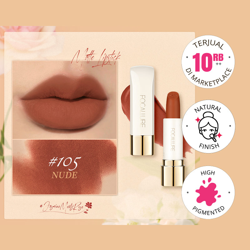 Focallure Pure Matte Lipstick FA203 - 105