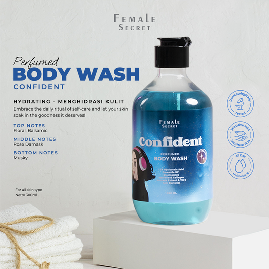 Female Secret Confident Perfumed Body Wash | 300ml