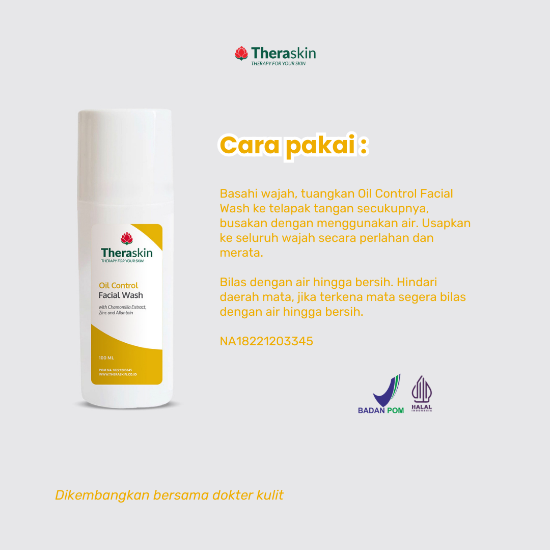 Theraskin Oil Control Facial Wash | 100 ml