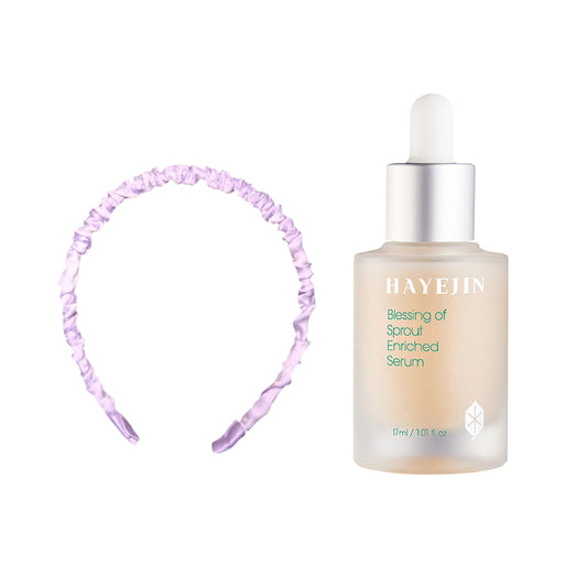 [Combo] Hayejin Blessing Of Sprout Enriched Serum (17ml) + [Free] Bando Scrunchie