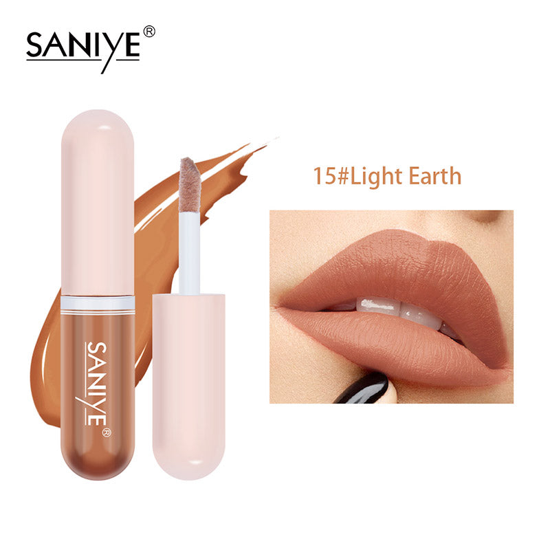 SANIYE Long Lasting Capsule Lip Matte Gloss L1135 15#