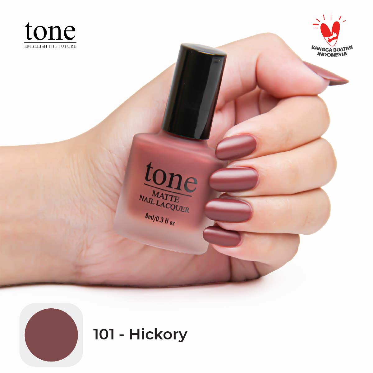 Tone Nail Polish Matte Earth Series 101 | 8 ml