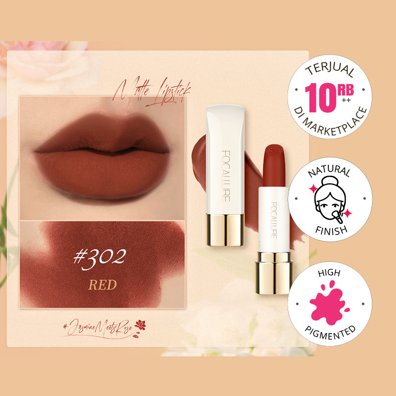 Focallure Pure Matte Lipstick FA203 #302