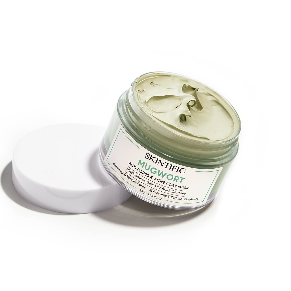 Skintific- Mugwort Anti Pores & Acne Clay Mask | 55 g