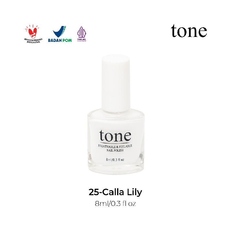 TONE Breathable and Peelable Nail Polish Hello Spring Palette Series 25