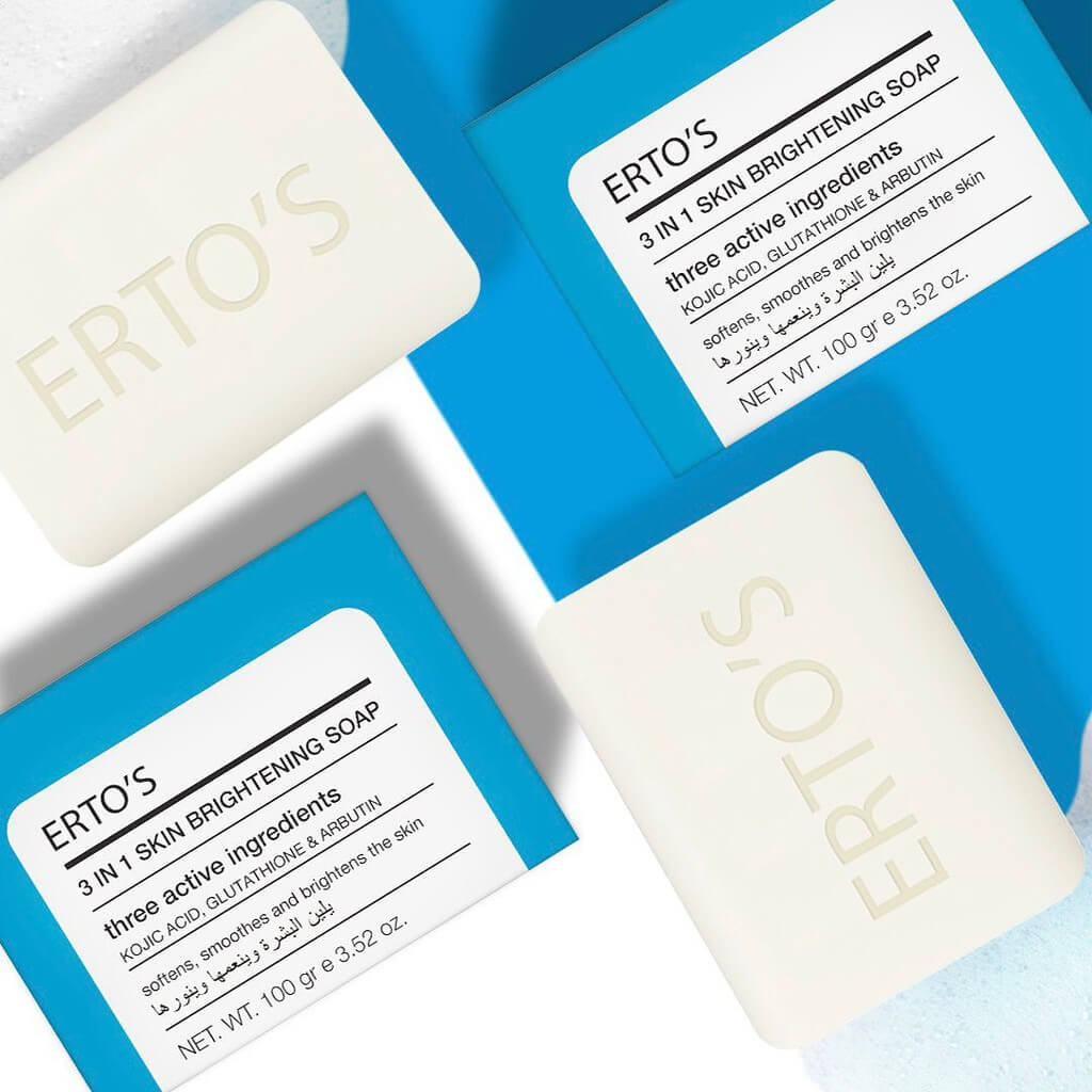 Erto's 3-In-1 Skin Brightening Soap