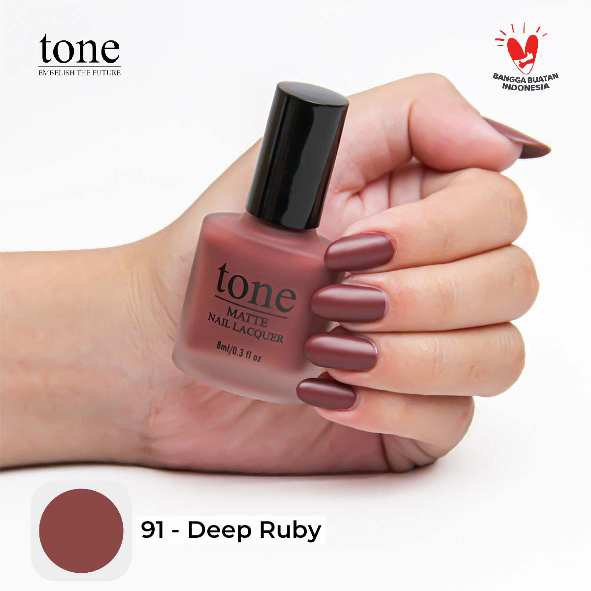 Tone Nail Polish Matte Chic Series 91 | 8 ml