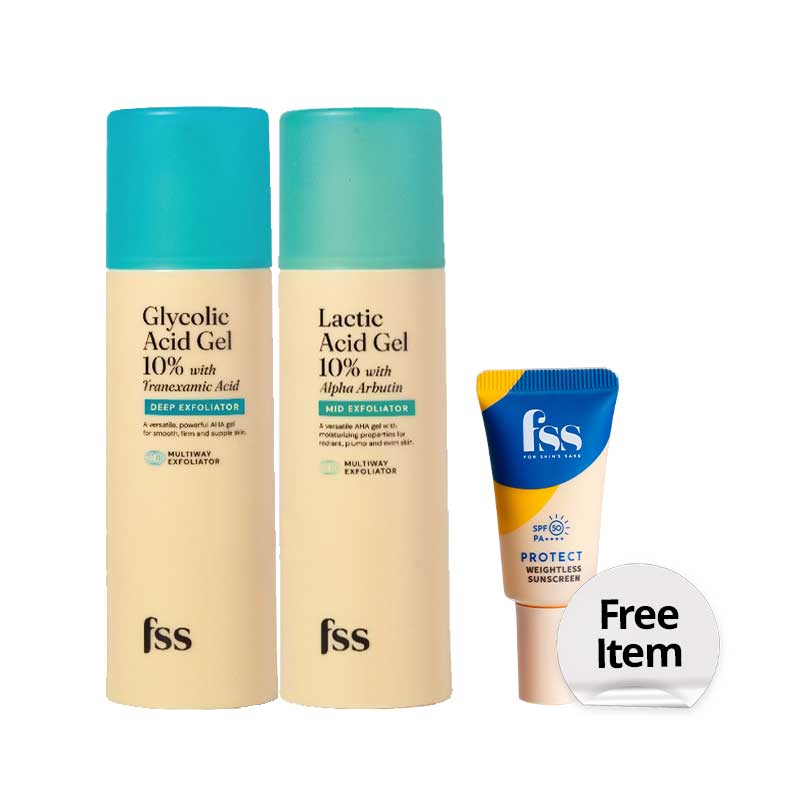 [Mega Combo] FSS by For Skin's Sake Juni Happy + Free Mini Weightless Sunscreen