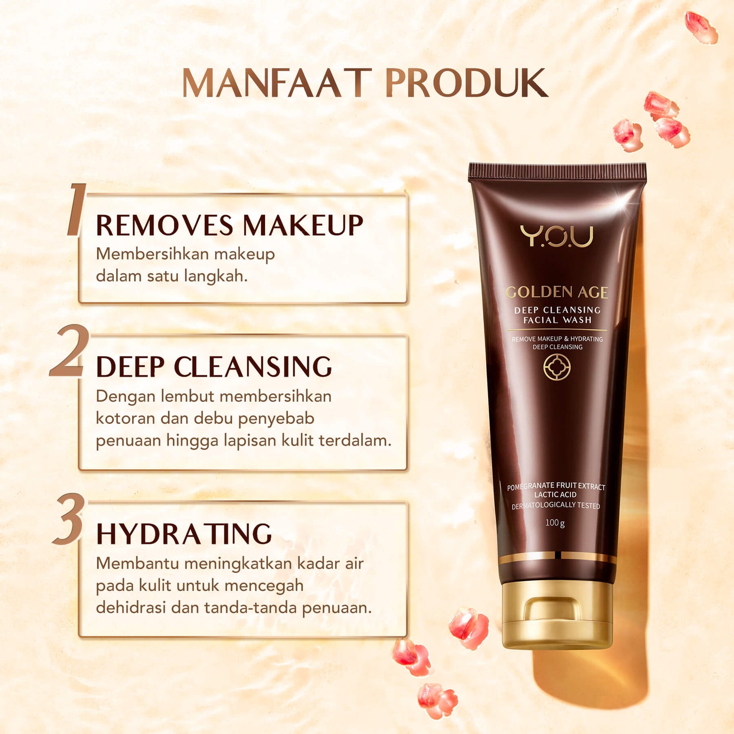 Y.O.U Golden Age Deep Cleansing Facial Wash