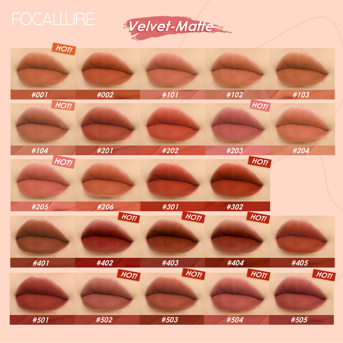 Focallure Velvet Smooth Lip Glaze FA196 #102