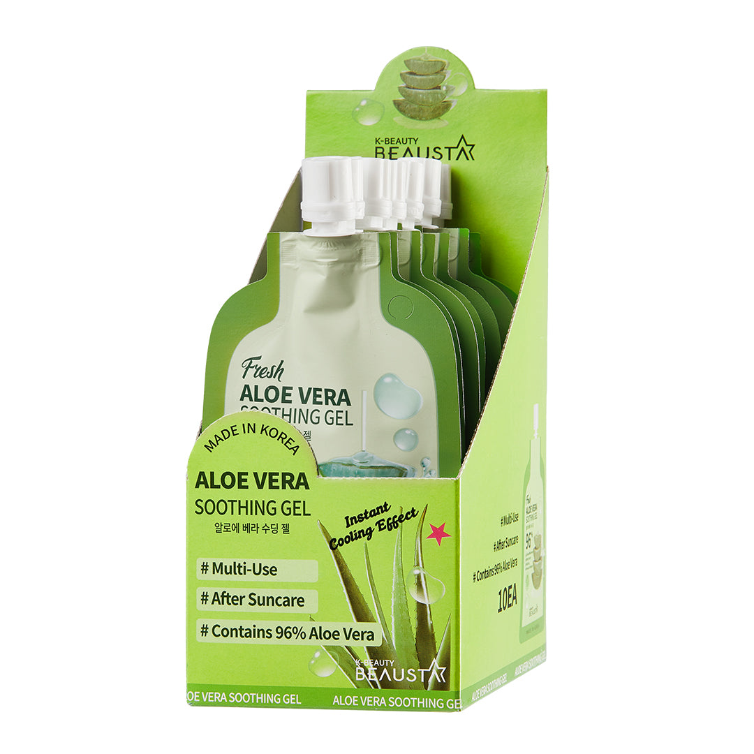 Beausta Aloe Vera Soothing Gel | 20 ml X 10 Pcs