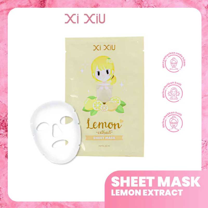 Xi Xiu Sheet Mask With Lemon Extract | 22 ml