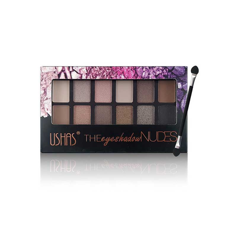 Ushas ES2802 Eyeshadow Nudes No.02 | 10.2gr