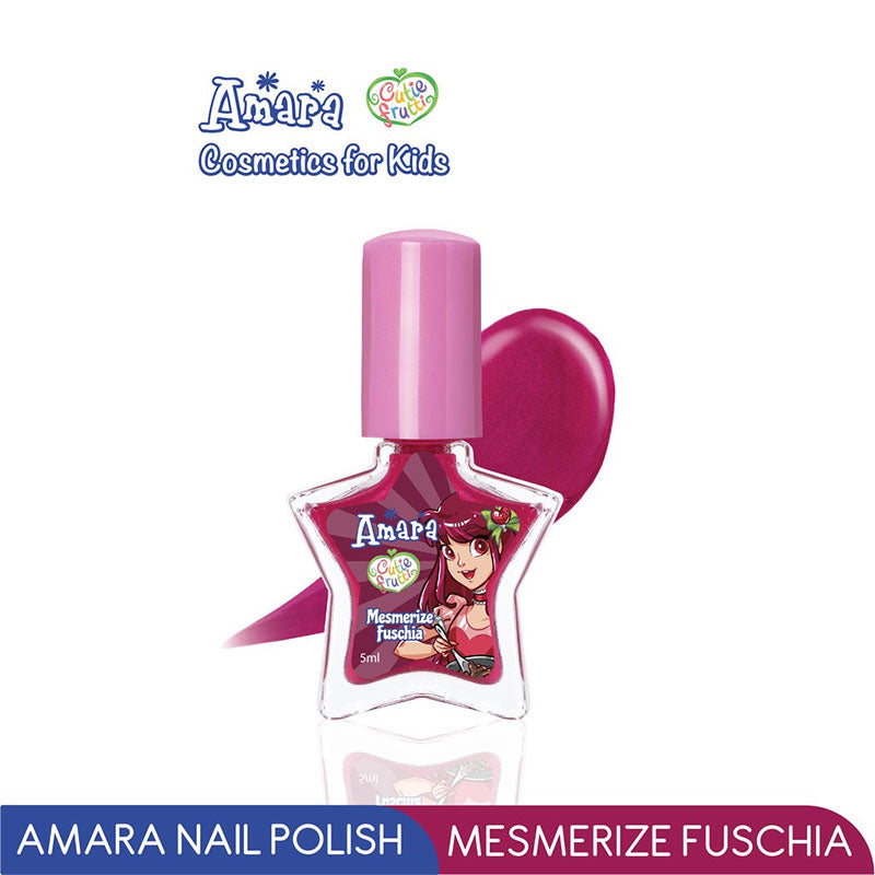 Amara Kids Nail Polish Mesmerize Fuchsia | 5 ml