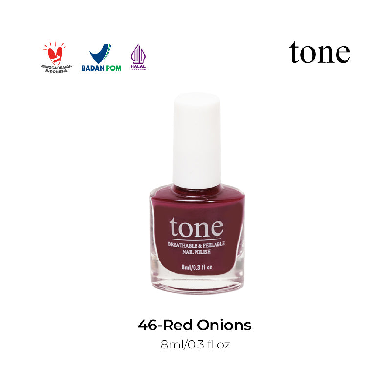 TONE Breathable and Peelable Nail Polish Hello Spring Palette Series 46