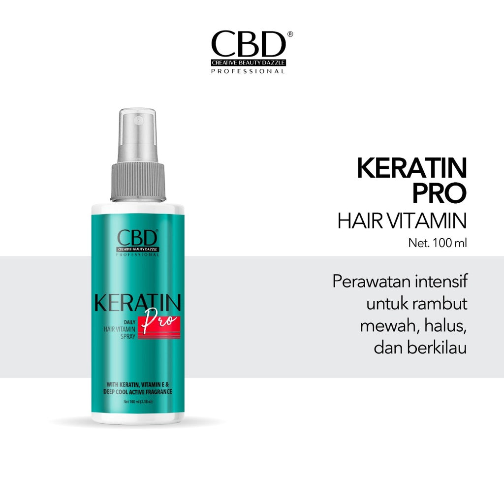 CBD Keratin Pro Daily Hair Vitamin Spray | 100ml