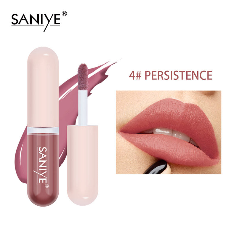 SANIYE Long Lasting Capsule Lip Matte Gloss L1135 4#