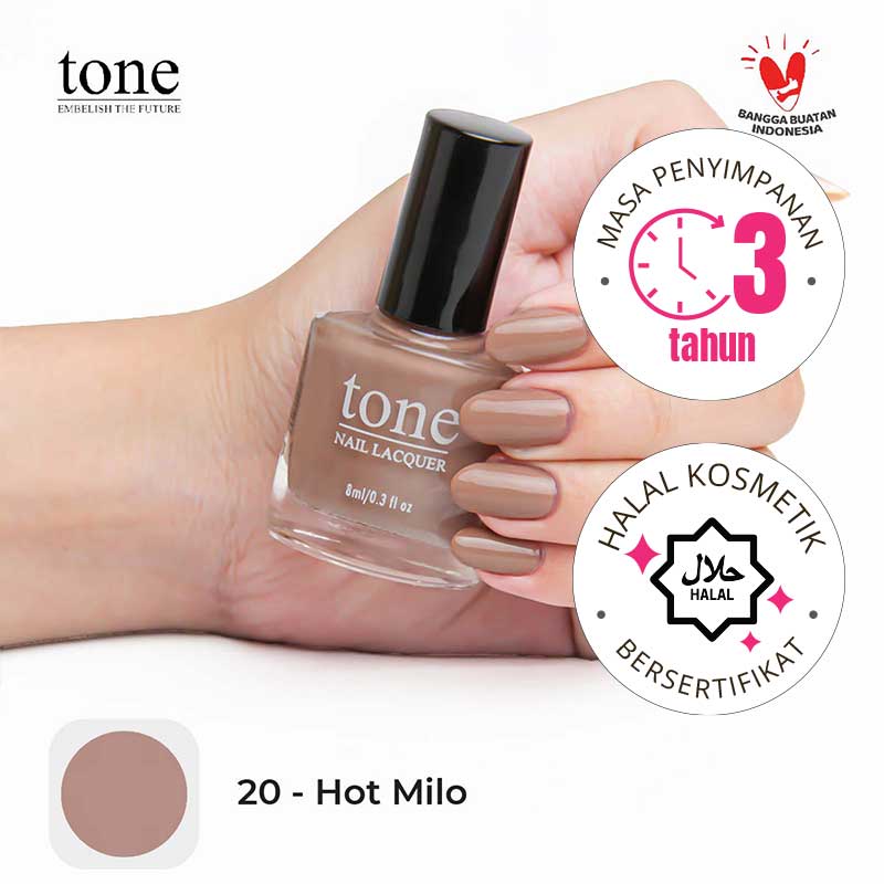 Tone Nail Polish Glossy Nude Series 20 | 8 ml