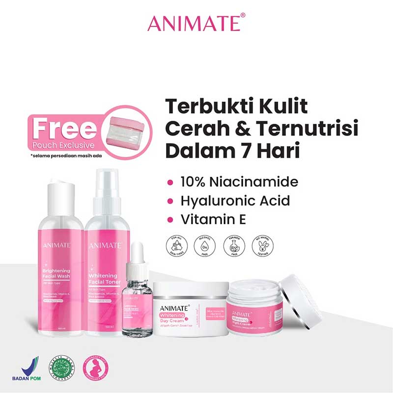 ANIMATE Instant Whitening Series 5in1