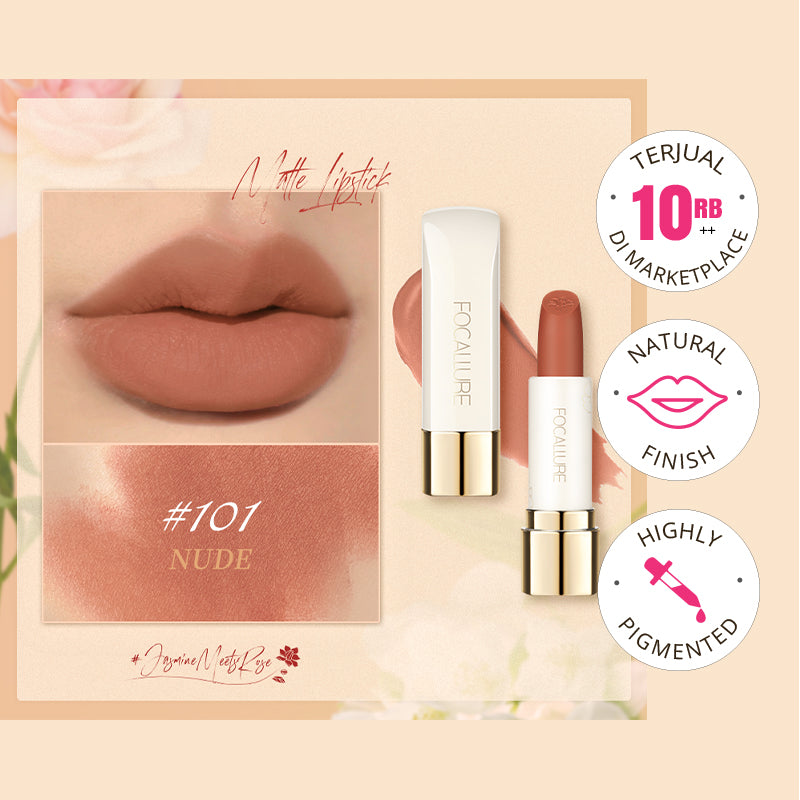 Focallure Pure Matte Lipstick FA203 - 101