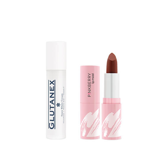 [Combo] Pinkberry Lip Moist Rising Star + Glutanex Snow White Cream