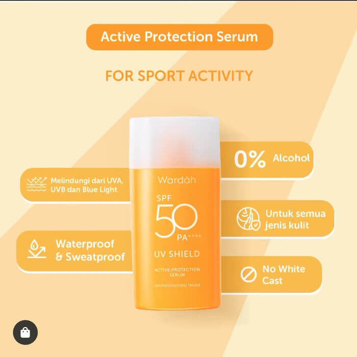 Wardah UV Shield Active Protection Serum SPF 50 | 35 ml