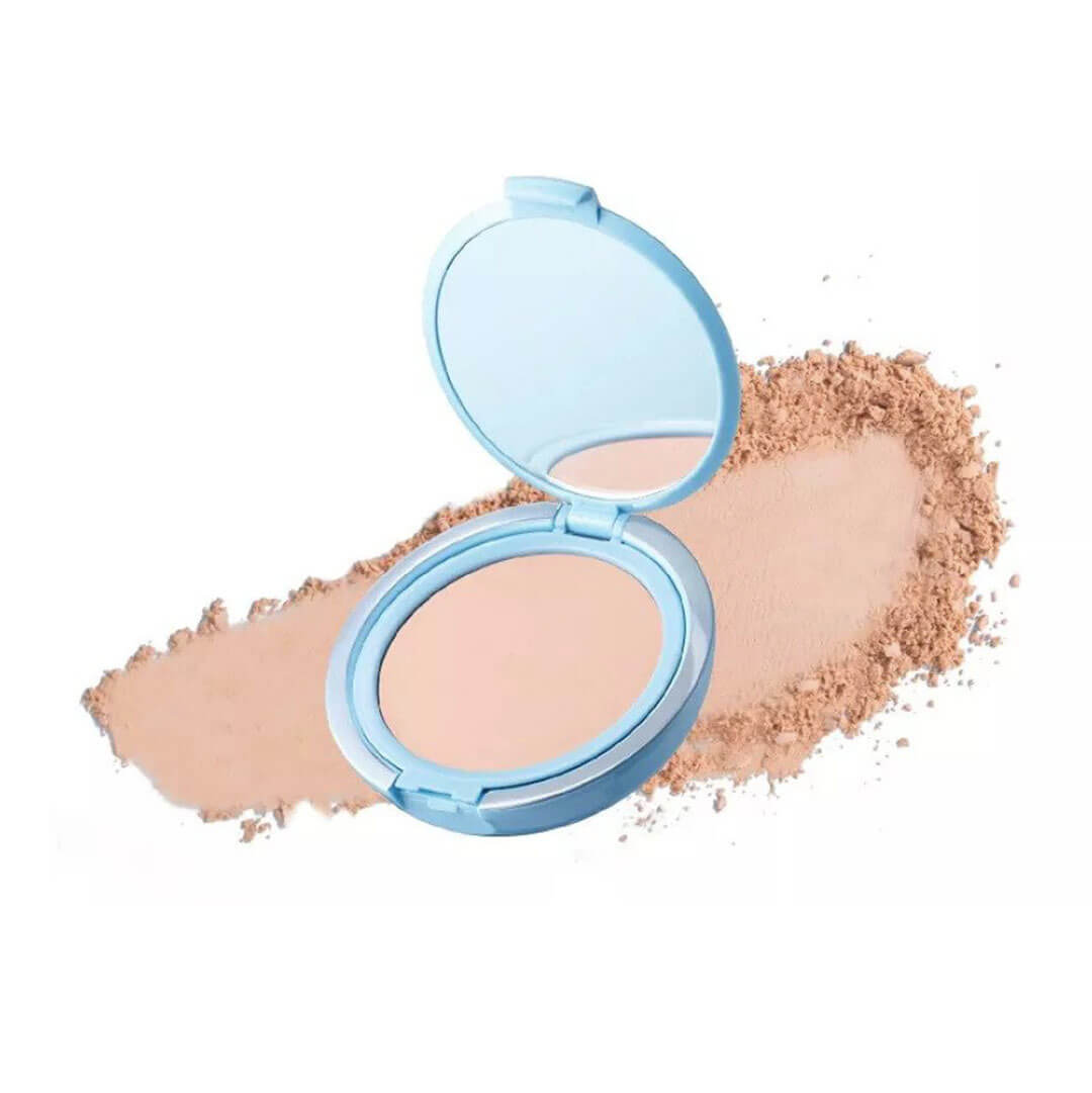 Wardah Lightening Powder Foundation Light Feel - 04 Neutral Sand | 12 g