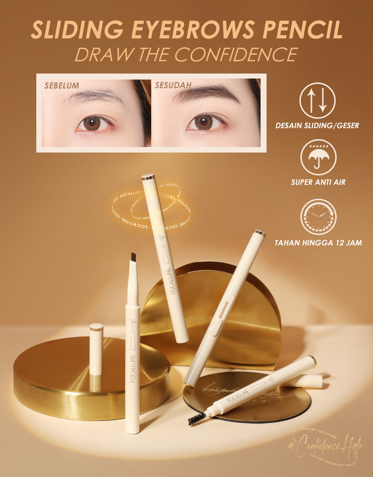 Focallure Silky Shaping Eyebrow Pencil FA202 #1