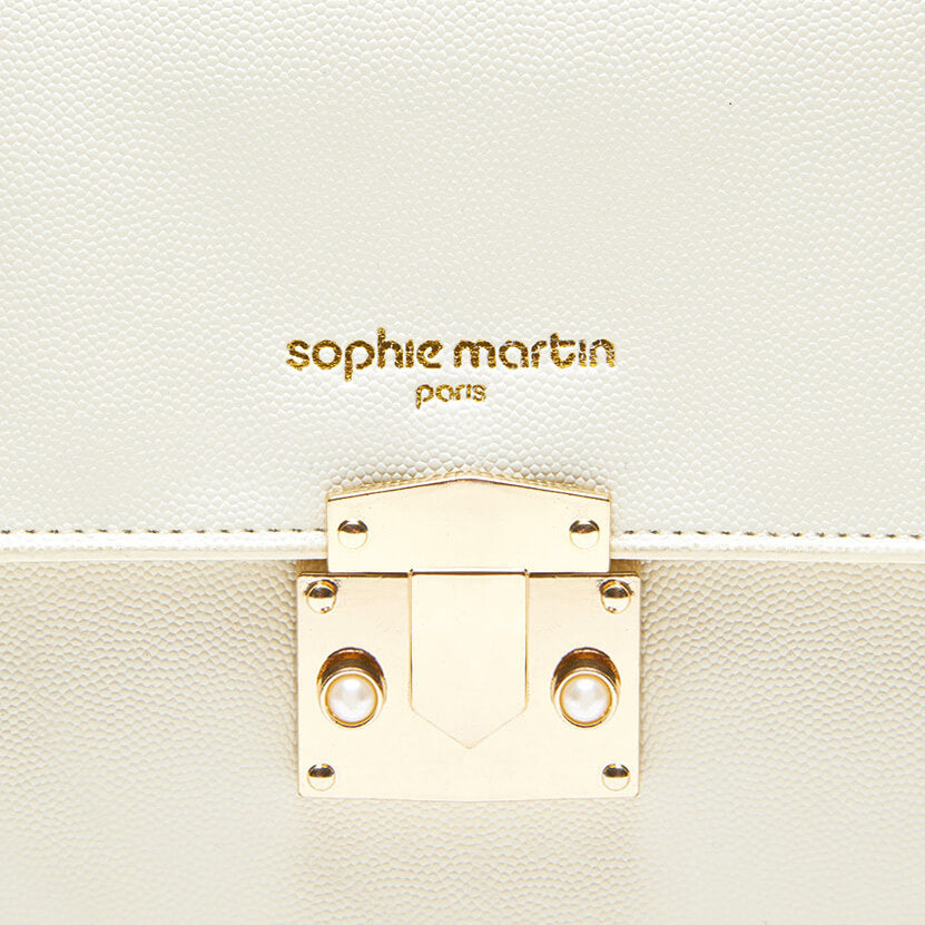 Sophie Martin Camille Cream Bag