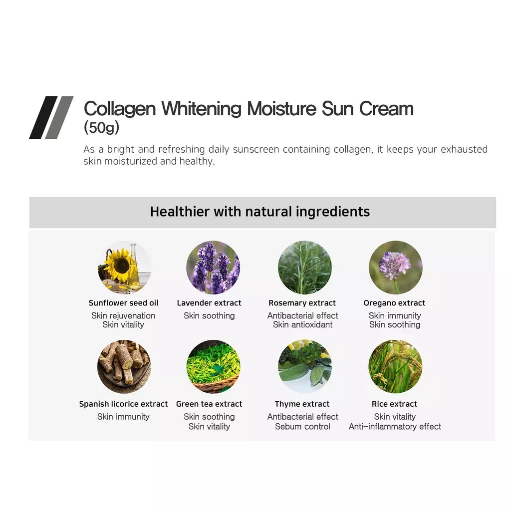 Enough Collagen Moisture Whitening Sun Cream | 50 g