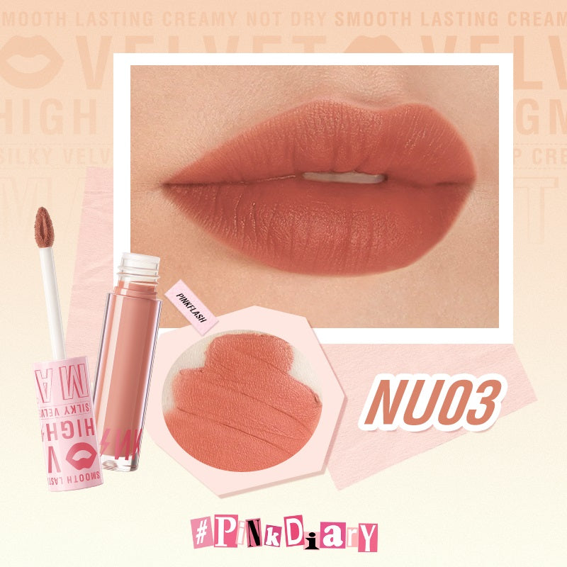 Pinkflash Silky Velvet Lip Cream PF-L04 NU03