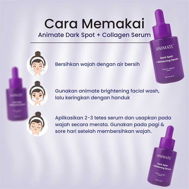 ANIMATE Dark Spot + Whitening Serum 20ml