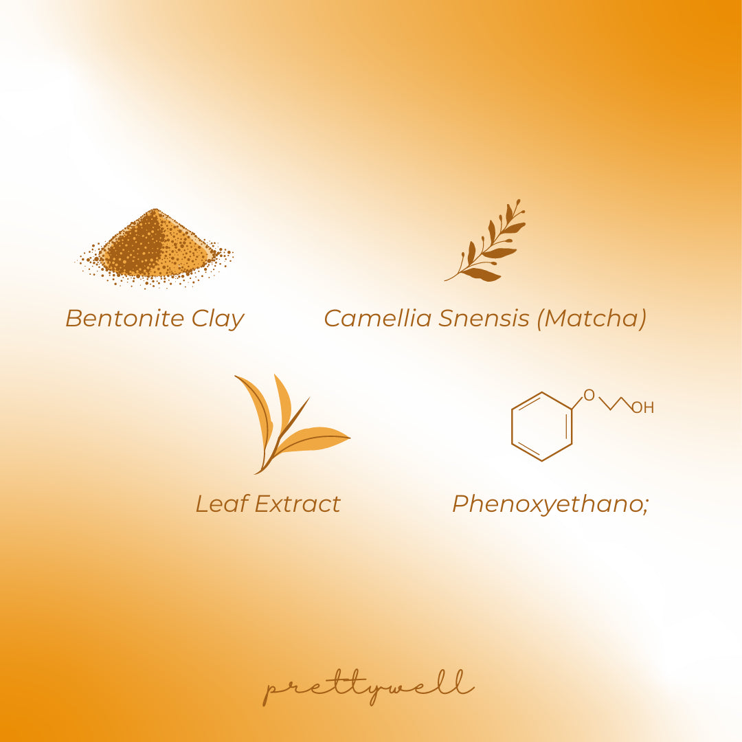 Prettywell Confident Clay Mask | 15 g