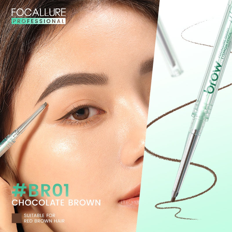 FOCALLURE SKINNY EYEBROW PENCIL BR01