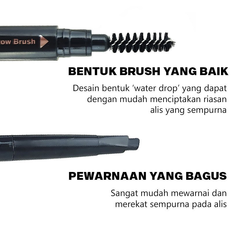 Ushas TP199 Eyebrow Pencil Black | 0.35gr