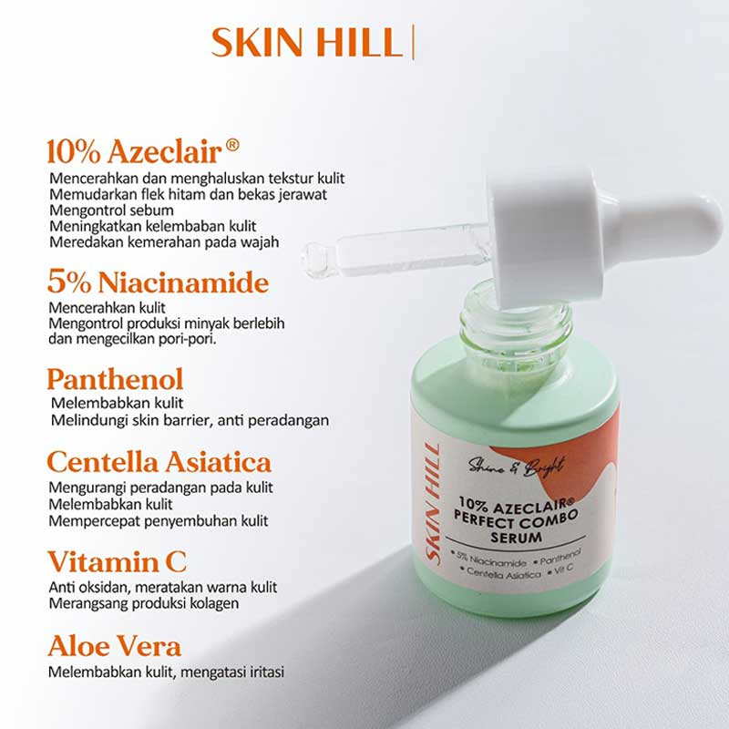 Skin Hill 10% Azeclair Serum Wajah Glowing Brightening | 20ml