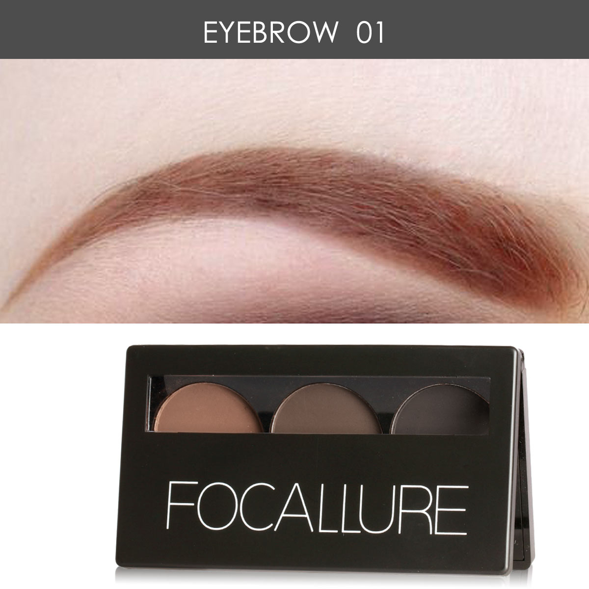 Focallure Brows Powder Palette FA04 #1