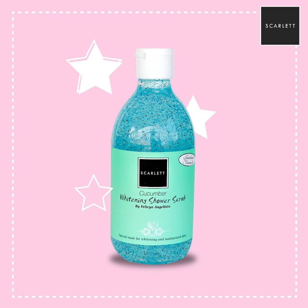 Scarlett Whitening Shower Scrub Cucumber | 300 ml