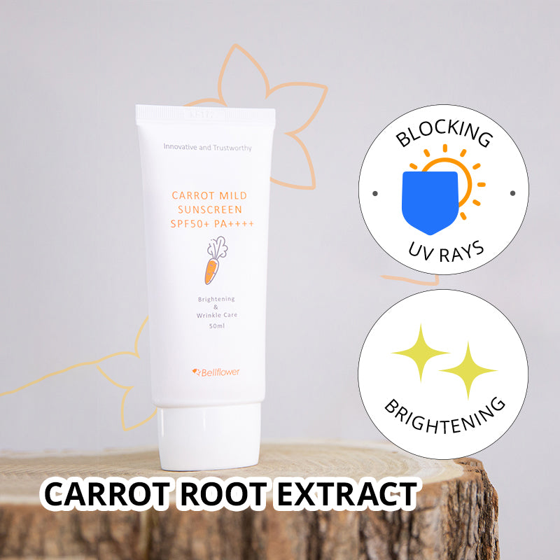 [Free Item - Not for Sale] Bellflower Carrot Mild Sunscreen (50Ml)