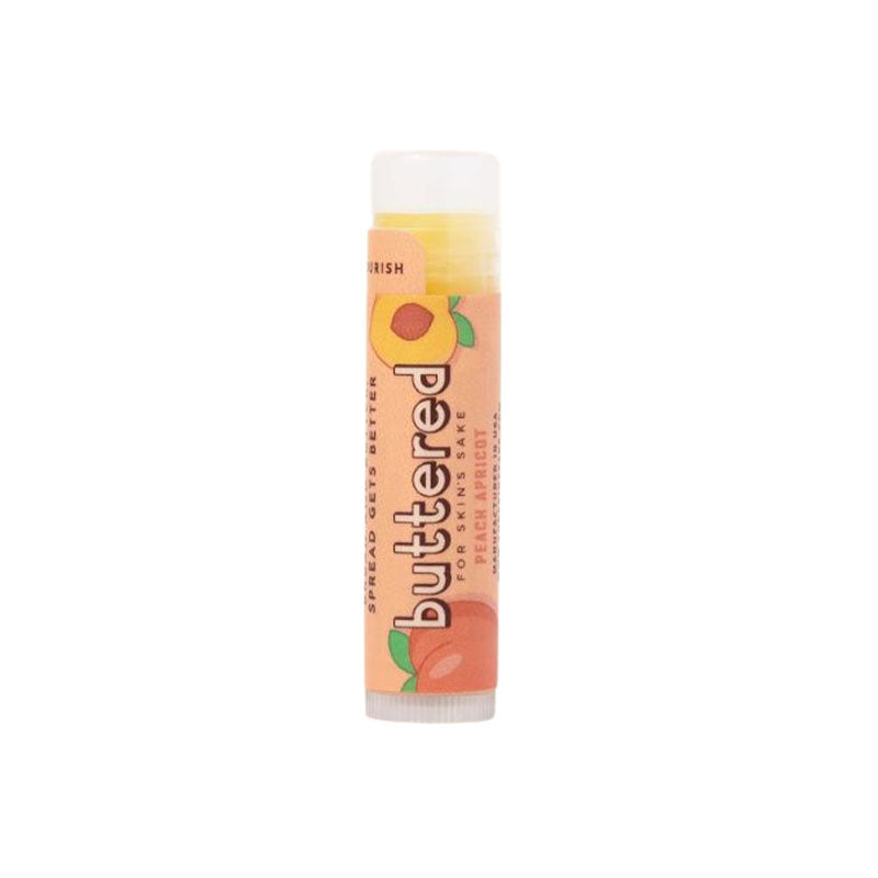 Buttered Premium Lip Balm SPF 15 - Peach Apricot