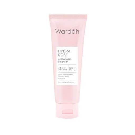 Wardah Hydra Rose Gel To Foam Cleanser | 100 ml