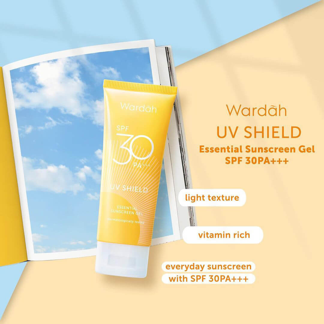 Wardah UV Shield Essential Sunscreen Gel SPF PA 30 | 40 ml