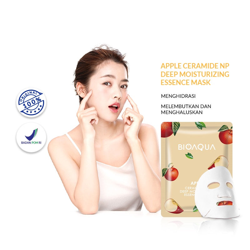 BIOAQUA Apple Ceramide NP Deep Moisturizing Essence Mask 25g